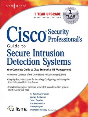 cover image of Cisco Security Professional's Guide to Secure Intrusion Detection Systems